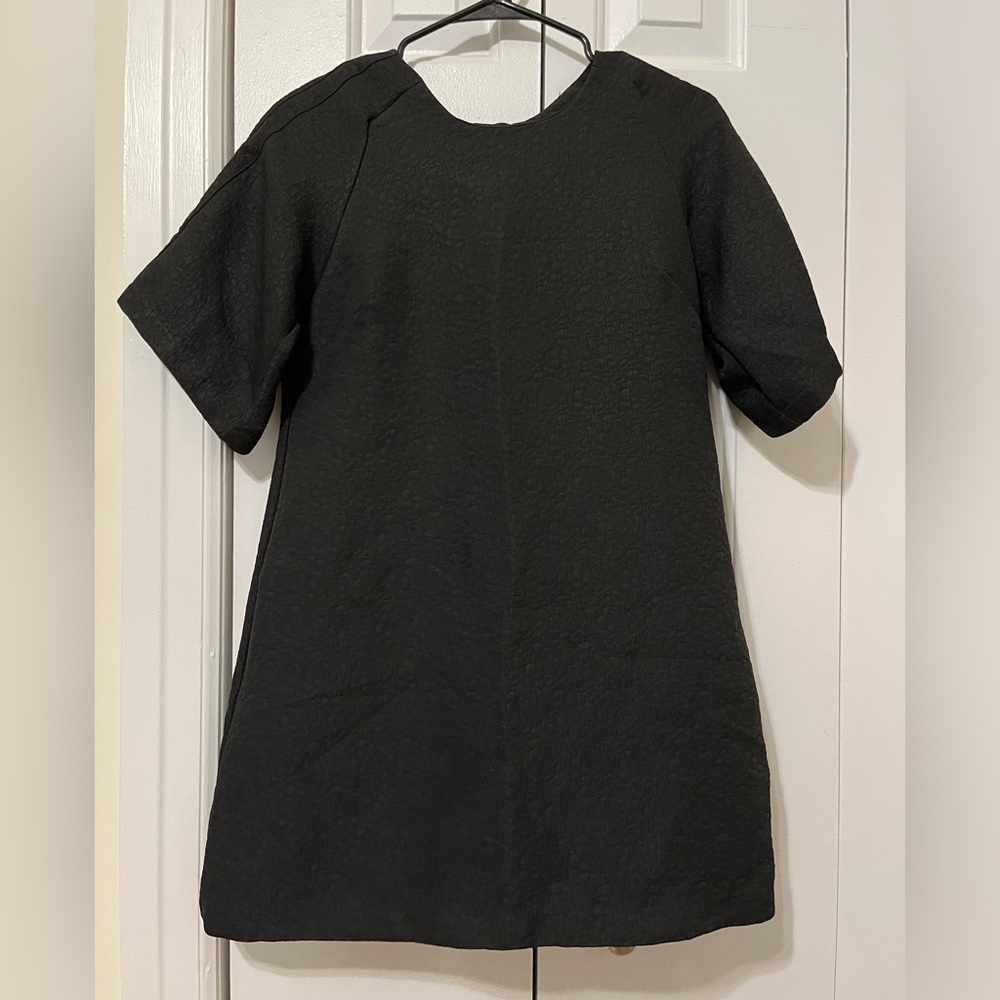 Shirt Dress With Rose Detail